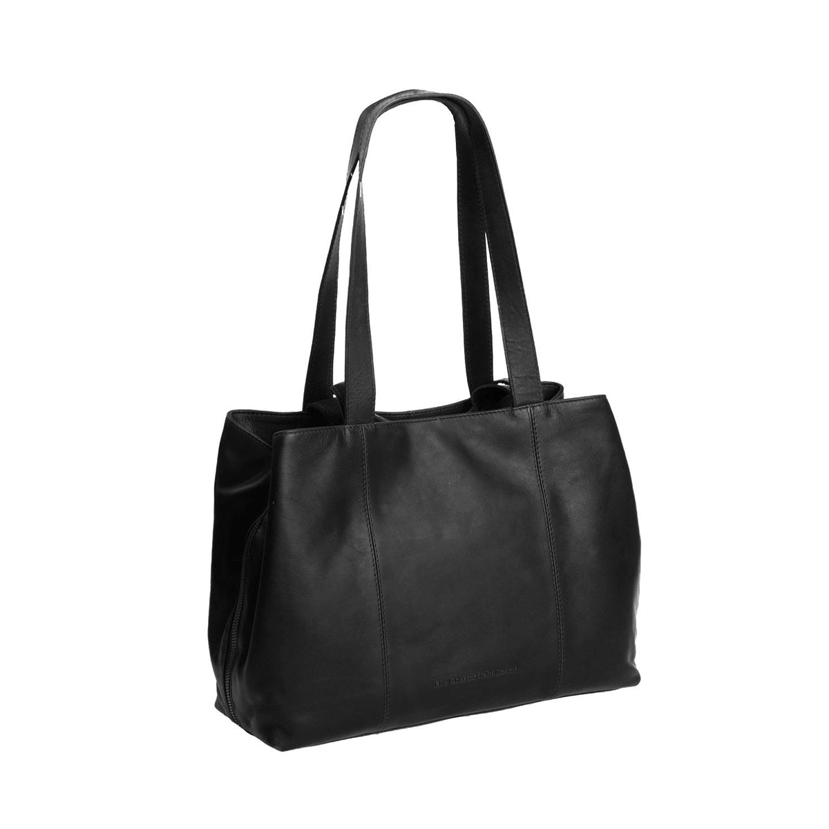 
Gail Vollnarbenleder-Schultertasche aus klassischem 100% Vollnarbenleder - Full Exterior Vorderansicht & maßgeschneiderte Silhouette | Online Kaufen