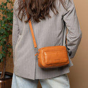 Liora Full-Grain Leather Shoulder Bag für Damen – Zusätzliche Produktansicht 2