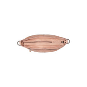 Lucy Full-Grain Leather Shoulder Bag für Damen - Structured Side Profile Showing Gusset Depth &amp; Expansion Capacity