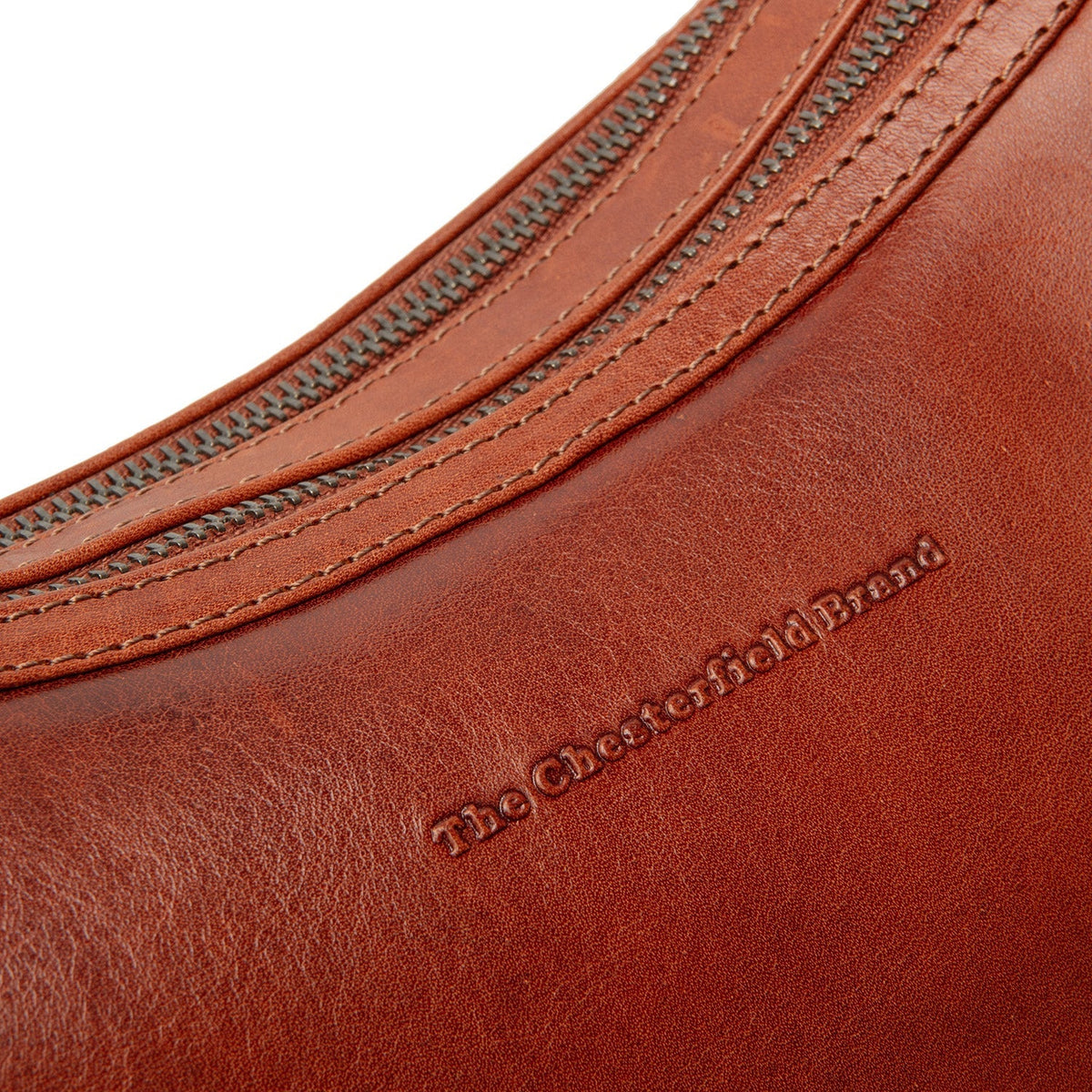 Moneva Vollnarbenleder-Schultertasche – Zusätzliche Produktansicht 3