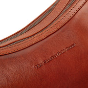 Moneva Vollnarbenleder-Schultertasche – Zusätzliche Produktansicht 3