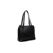 Seron Full-Grain Leather Shoulder Bag für Damen in Classic 100% Full-Grain Leather - Full Exterior Front Profile View | Online Kaufen