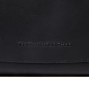 
Classic 100% Full-Grain leather Bag - Rückansicht mit verstärkten Lederträgern & handwerklichen Nähten