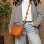 Zarita Full-Grain Leather Shoulder Bag für Damen – Zusätzliche Produktansicht 3