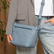 Zarita Full-Grain Leather Shoulder Bag für Damen – Zusätzliche Produktansicht 3