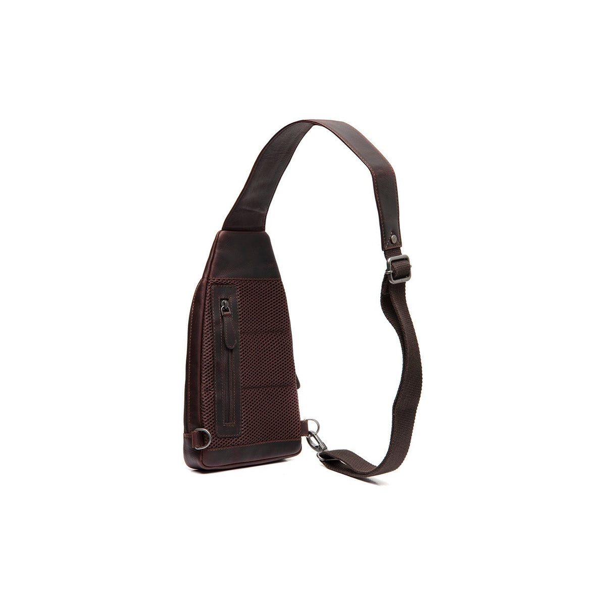 Brown Leather Sling Bag Bowey für Damen, detail view 5