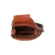 Cognac Leather Sling Bag Bowey für Damen, detail view 4