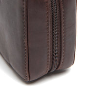 Brown Leather Tech-Organizer Ardan für Damen, detail view 1
