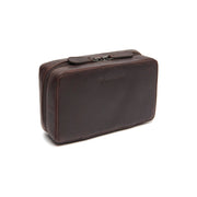 Styled Fit Perspective of Leather Tech-Organizer Ardan für Damen on Model - Natural Daylight Drape