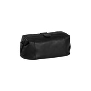 Vince Full-Grain Leather Toiletry Bag für Damen in Classic 100% Full-Grain Leather - Vorderansicht &amp; maßgeschneiderte Silhouette | Online Kaufen