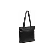 Alveron Full-Grain Leather Tote Bag für Damen in Classic 100% Full-Grain Leather - Full Exterior Front Profile View | Online Kaufen