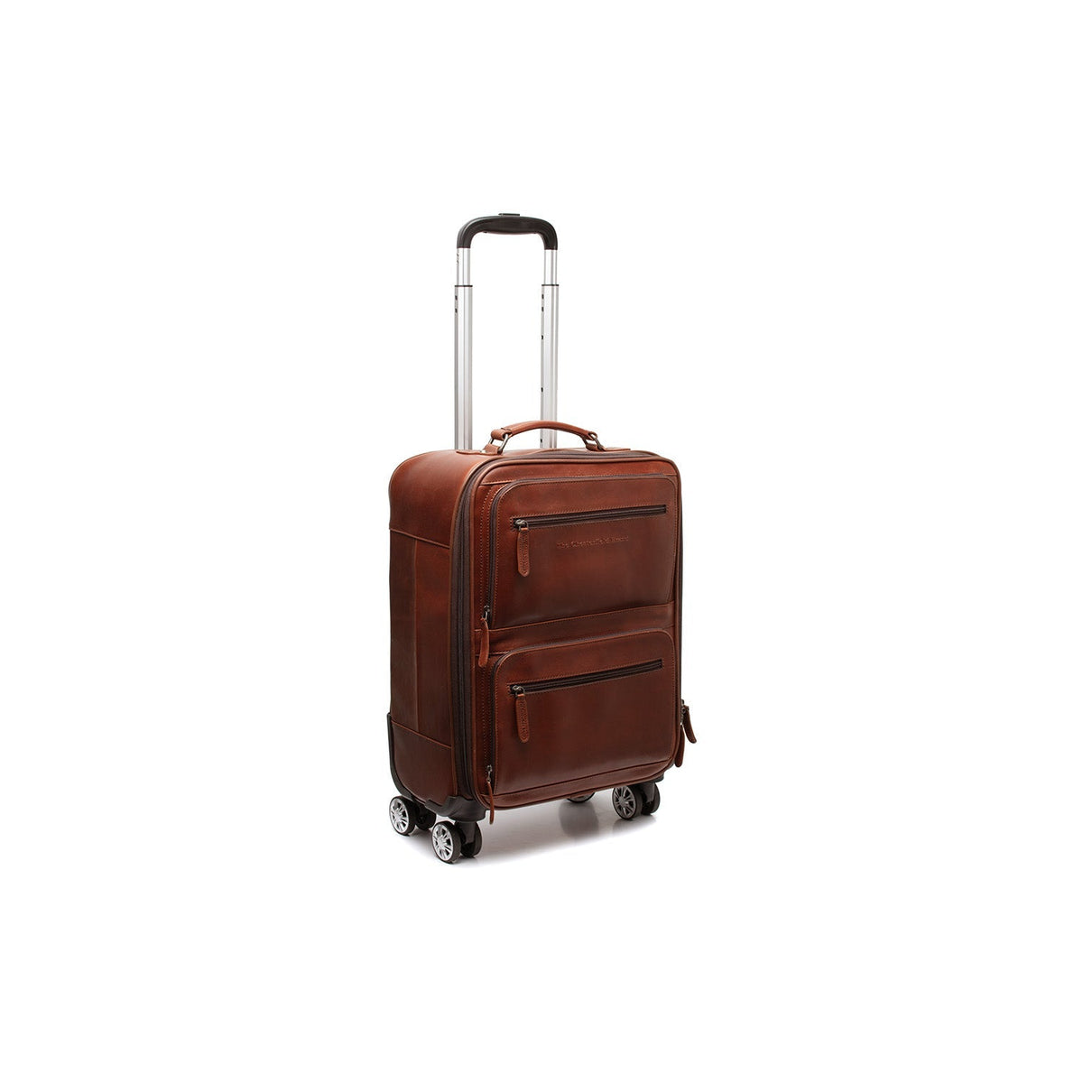 Leather Trolley San Marino für Damen in Classic 100% Full-Grain Leather - Vorderansicht &amp; maßgeschneiderte Silhouette | Online Kaufen