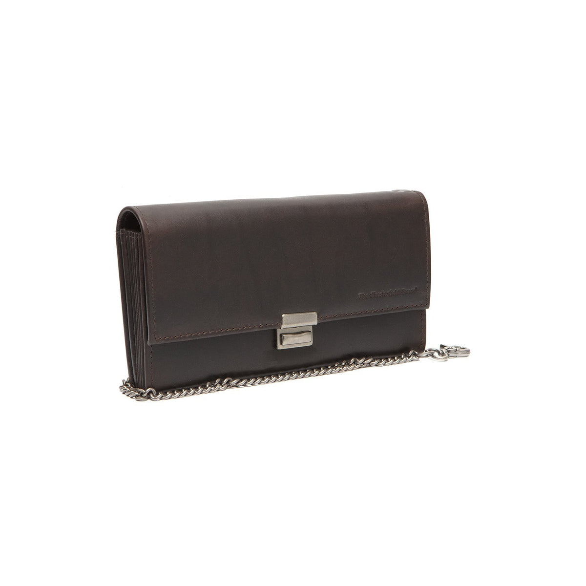 Bora Full-Grain Leather Waiter Wallet für Damen in Classic 100% Full-Grain Leather - Full Exterior Front Profile View | Online Kaufen
