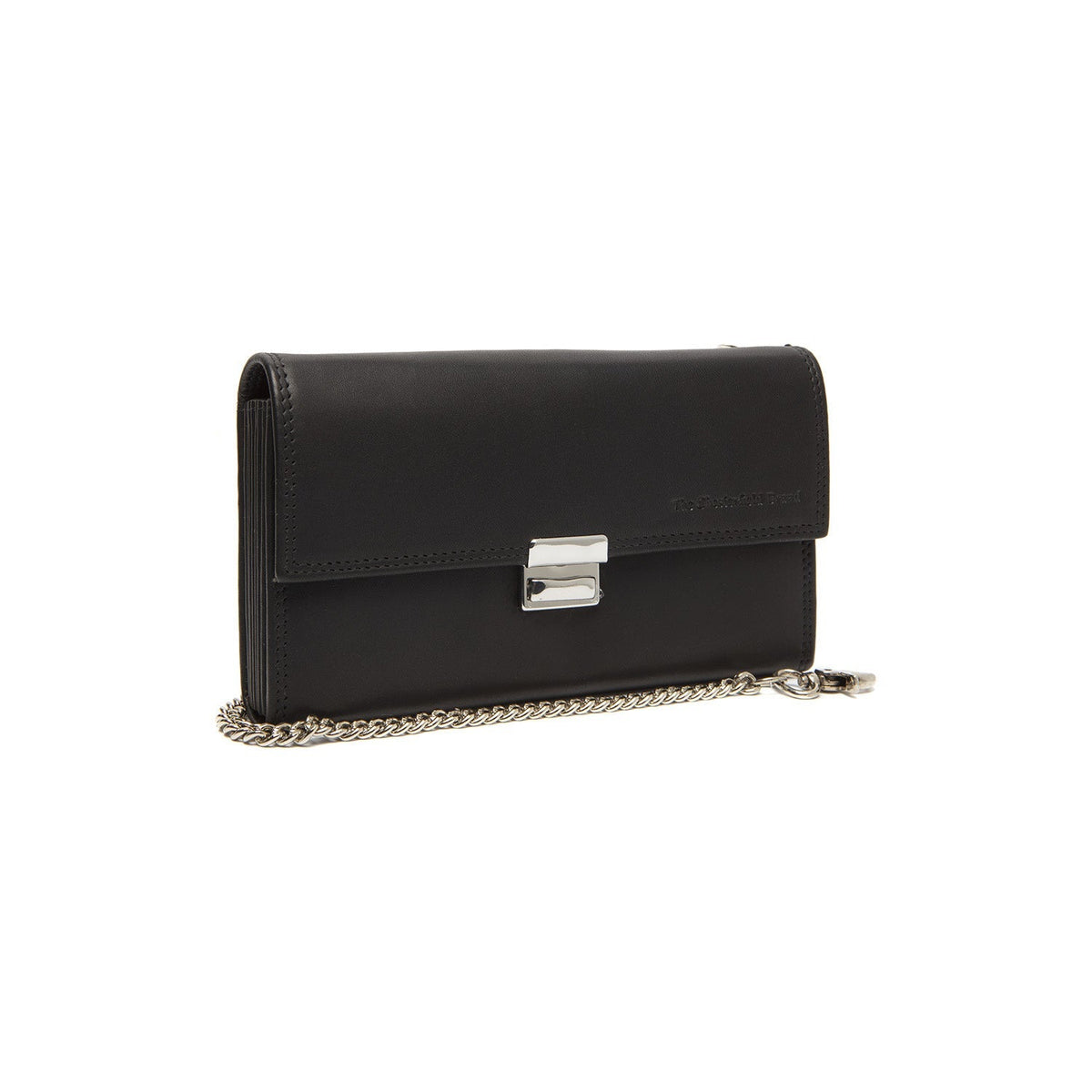 Elba Full-Grain Leather Waiter Wallet für Damen in Classic 100% Full-Grain Leather - Full Exterior Front Profile View | Online Kaufen