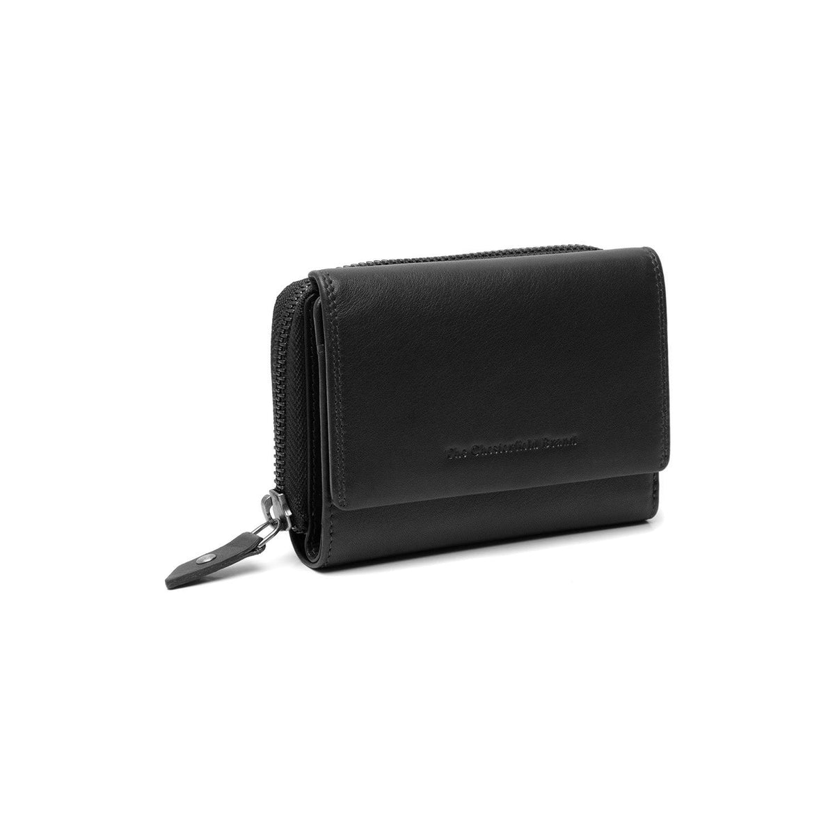 Aldra Full-Grain Ledergeldbörse für Damen in Classic 100% Full-Grain Leather - Full Exterior Front Profile View | Online Kaufen