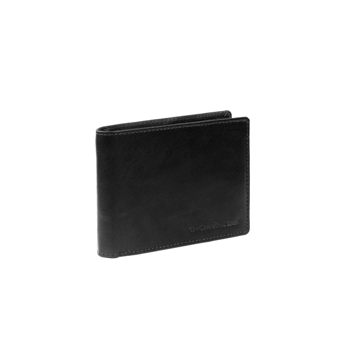 Harlem Full-Grain Ledergeldbörse für Herren in Classic 100% Full-Grain Leather - Full Exterior Front Profile View | Online Kaufen