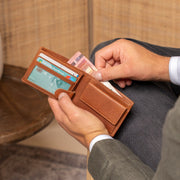 
Marvin Vollnarbenleder-Geldbörse – alternate product view 3