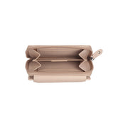 Orveta Full-Grain Ledergeldbörse für Damen - Structured Side Profile Showing Gusset Depth &amp; Expansion Capacity