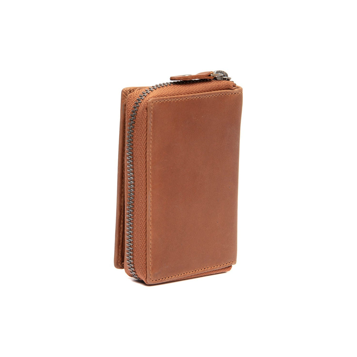 Cognac Leather Wallet Osum, detail view 4