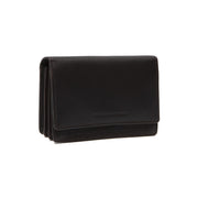 Salzburg Full-Grain Ledergeldbörse für Damen in Classic 100% Full-Grain Leather - Full Exterior Front Profile View | Online Kaufen