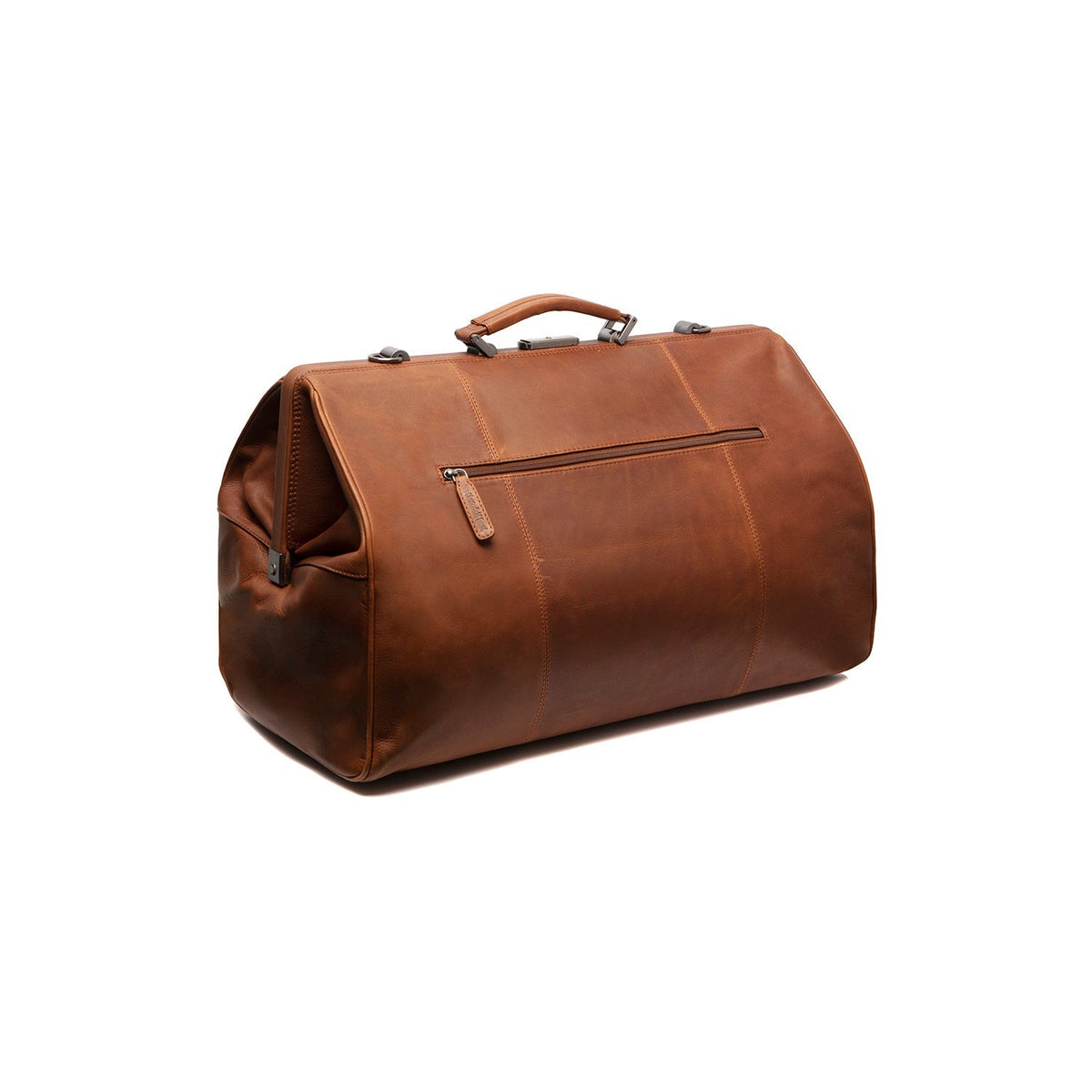 
100% Full-Grain Wax Pull-Up 100% Full-Grain Leather Grain Texture & Handcrafted Patina Detail