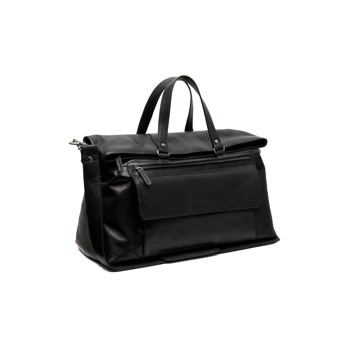 
Lazio Vollnarbenleder-Weekender-Reisetasche aus klassischem 100% Vollnarbenleder - Full Exterior Vorderansicht & maßgeschneiderte Silhouette | Online Kaufen