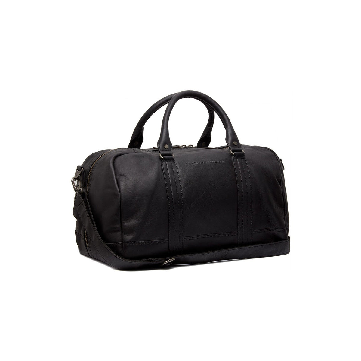 Perth Full-Grain Leather Weekender Bag für Damen in Classic 100% Full-Grain Leather - Full Exterior Front Profile View | Online Kaufen