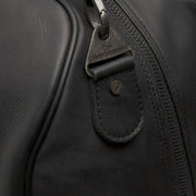 Solid Antique Brass Hardware &amp; Heavy-Duty Dual Zipper Detail on William Full-Grain Leather Weekender Bag für Damen