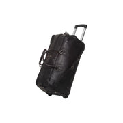 
Leather Weekender Trolley Jayven aus klassischem 100% Vollnarbenleder - Full Exterior Vorderansicht & maßgeschneiderte Silhouette | Online Kaufen