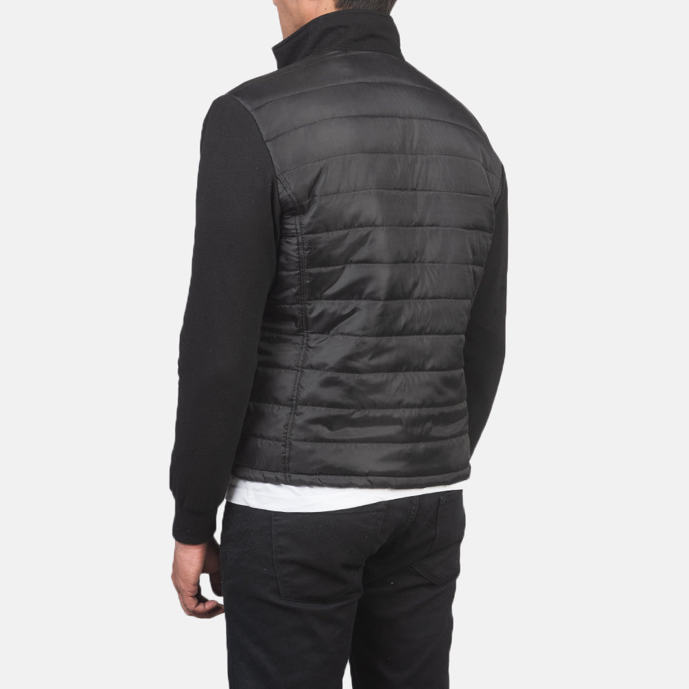 
Authentic Polyester (Torso) &Amp; Knitted Fabric (Sleeves) Grain Texture & Heavy-Duty Seam Stitching Detail