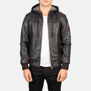 
Nintenzo Leder-Bomberjacke für Herren – alternate product view 1