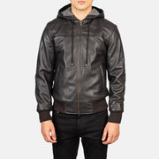 
Nintenzo Leder-Bomberjacke für Herren – alternate product view 4
