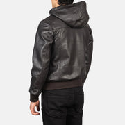 
Nintenzo Leder-Bomberjacke für Herren – alternate product view 5