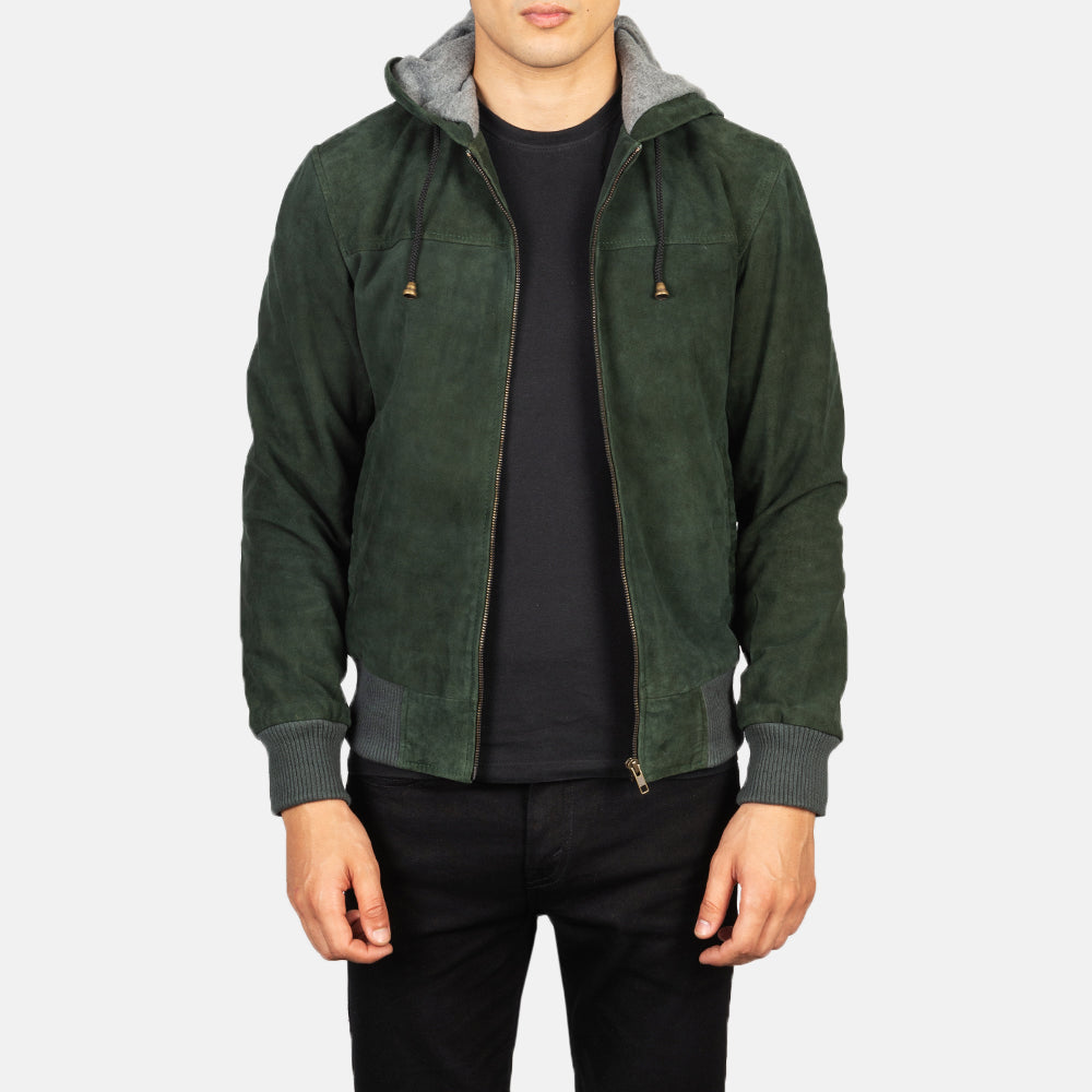 
Nintenzo Leder-Bomberjacke für Herren – alternate product view 1