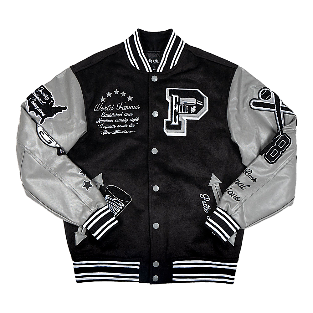 
World Famous Varsity Lederjacke für Damen