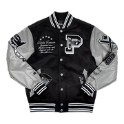 
World Famous Varsity Lederjacke für Damen