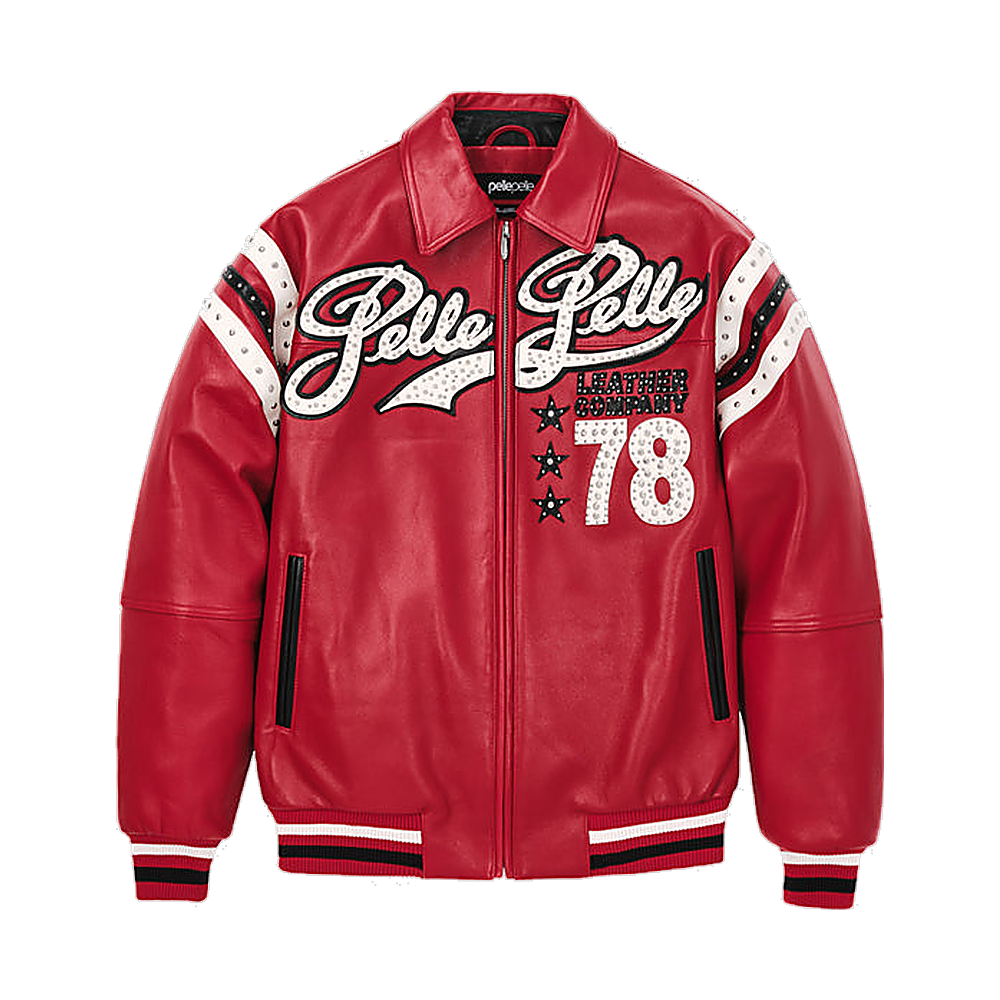 
Varsity Lederjacke für Damen