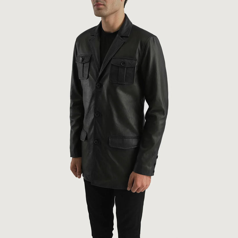 Ray Cutler Lederjacke für Herren