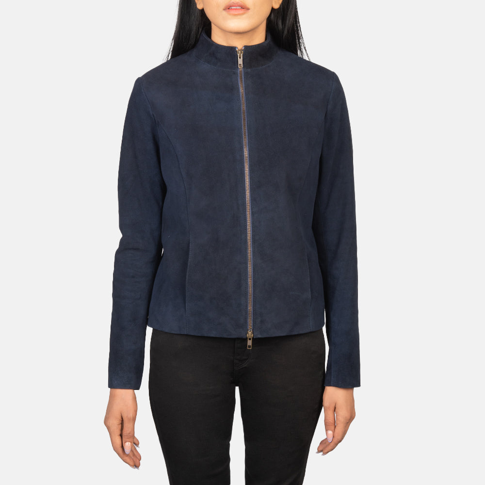 Rumella Leder-Bikerjacke für Damen – Zusätzliche Produktansicht 4