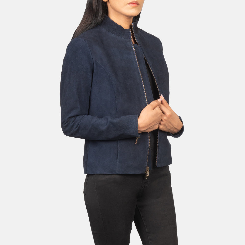 Rumella Leder-Bikerjacke für Damen – Zusätzliche Produktansicht 6