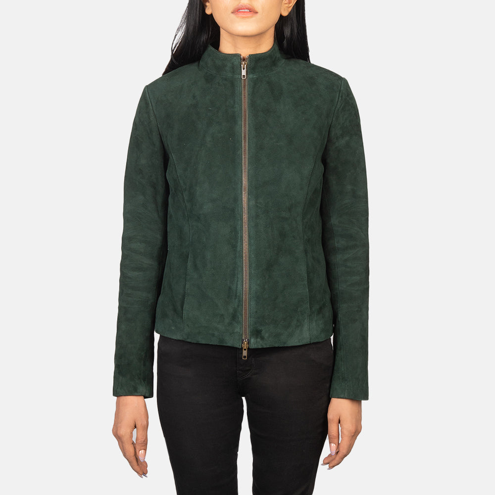 Rumella Leder-Bikerjacke für Damen – Zusätzliche Produktansicht 4