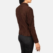 Rumella Leder-Bikerjacke für Damen – Zusätzliche Produktansicht 5