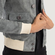 
Sasha A1 Leder-Bomberjacke für Damen – alternate product view 6
