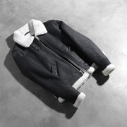 Sherilyn B-3 Schwarz Leder-Bomberjacke für Damen – Zusätzliche Produktansicht 7