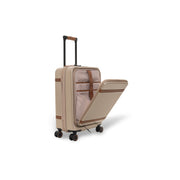 Hand Luggage Suitcase Front Pocket Zuna - Seitenansicht mit ergonomischem Ärmelschnitt