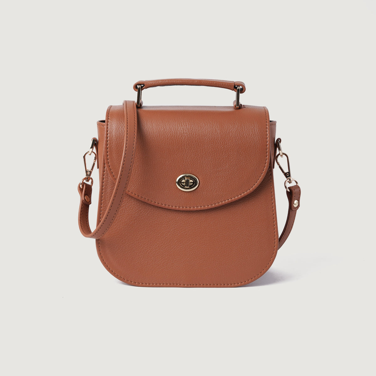 
The Sandra Leather Saddle Bag – alternate product view 1