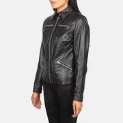 Tomachi Rot Lederjacke für Damen – Zusätzliche Produktansicht 2