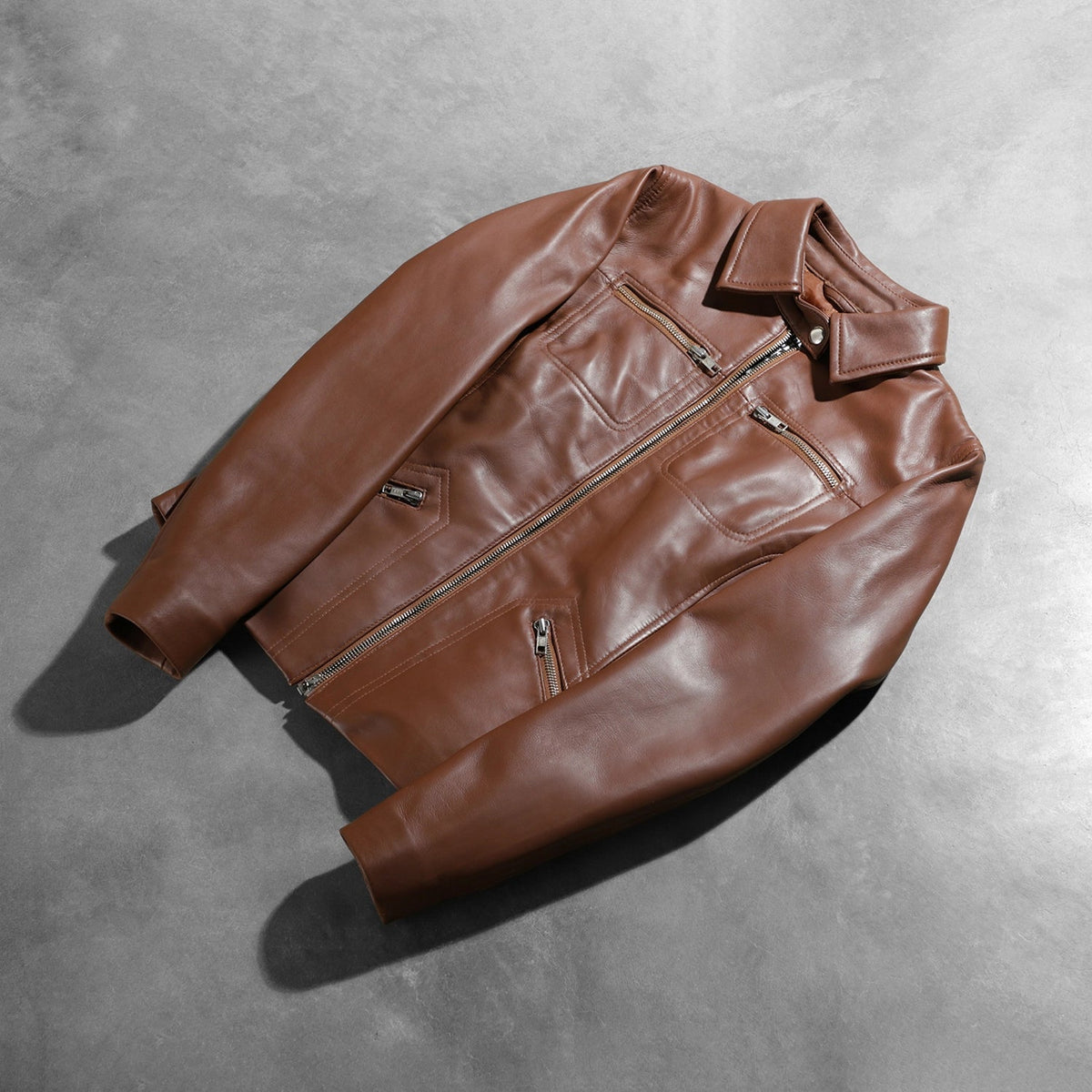 Tomachi Rot Lederjacke für Damen – Zusätzliche Produktansicht 8
