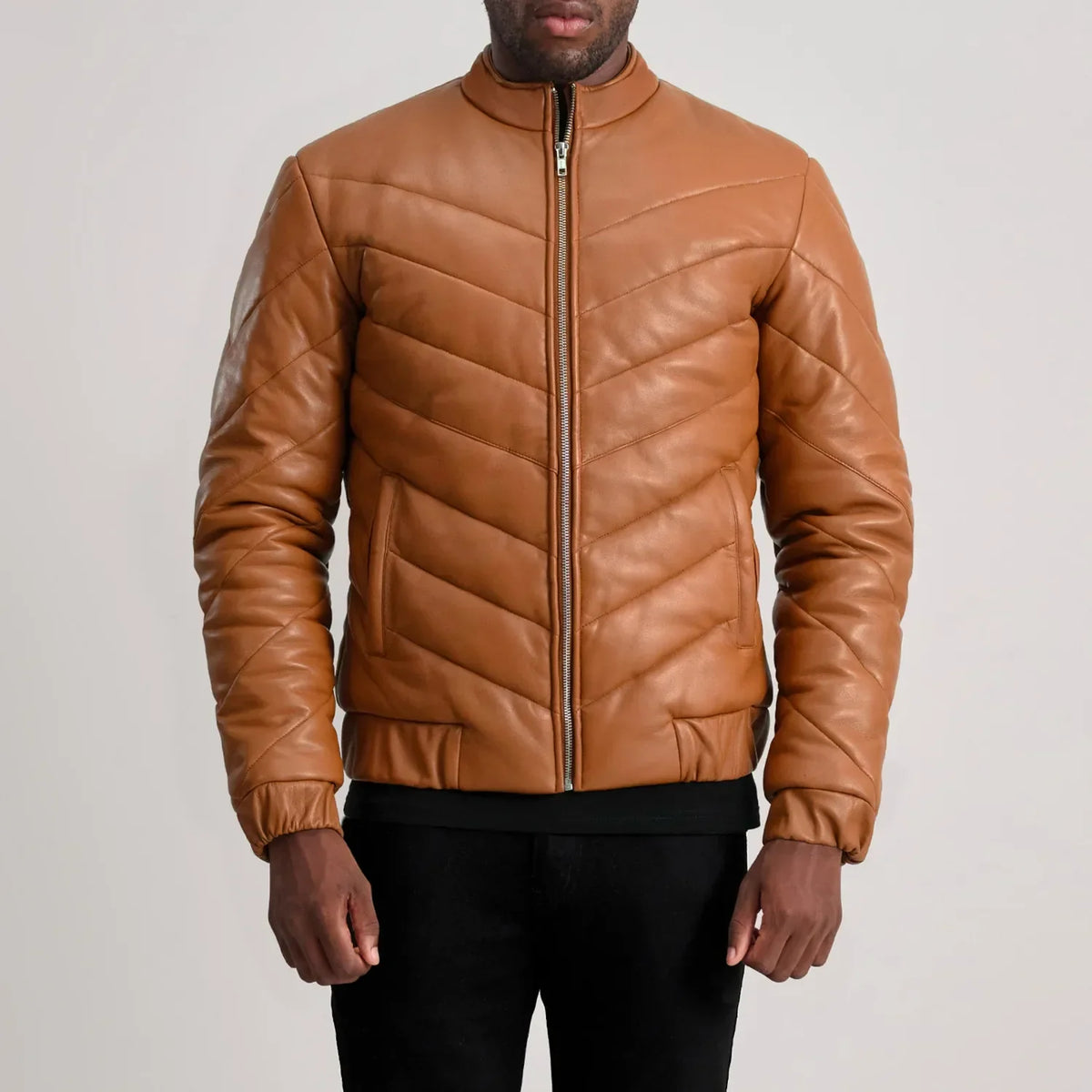 Travis Lederjacke für Herren – Zusätzliche Produktansicht 4