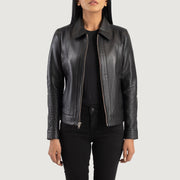 
Vixen Classic Collar Lederjacke für Damen – alternate product view 1